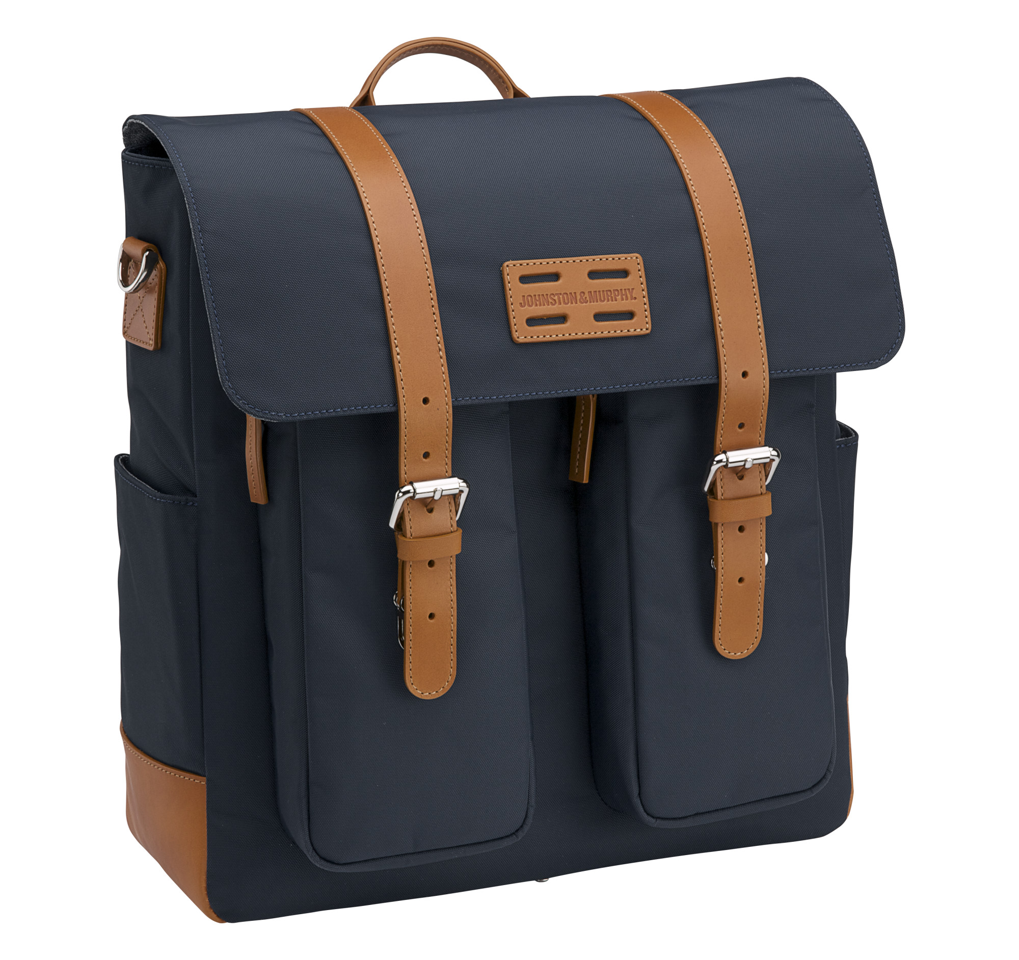 Nylon / Leather Field Bag Johnston & Murphy