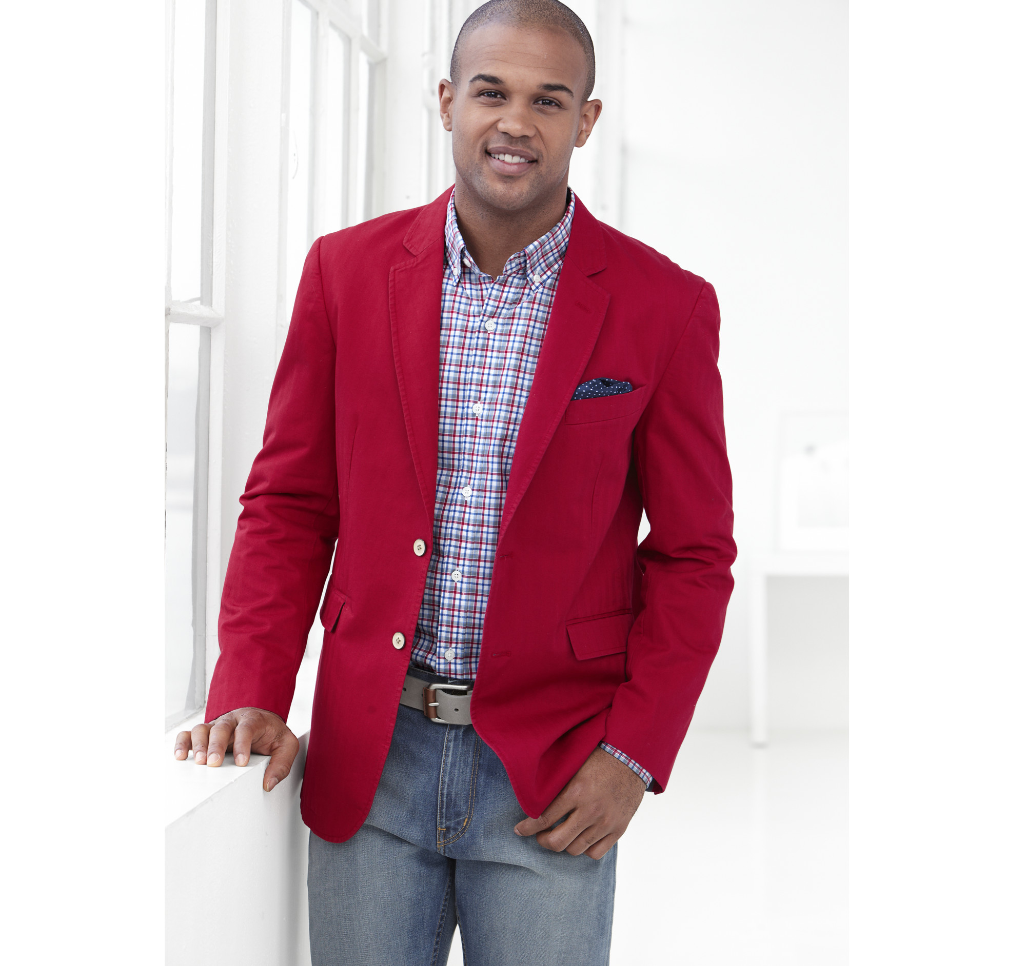 GarmentWashed Blazer Johnston & Murphy