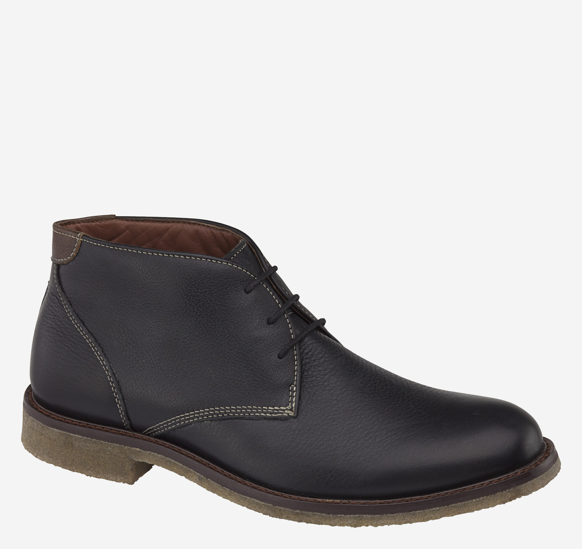 johnston and murphy copeland chukka red brown