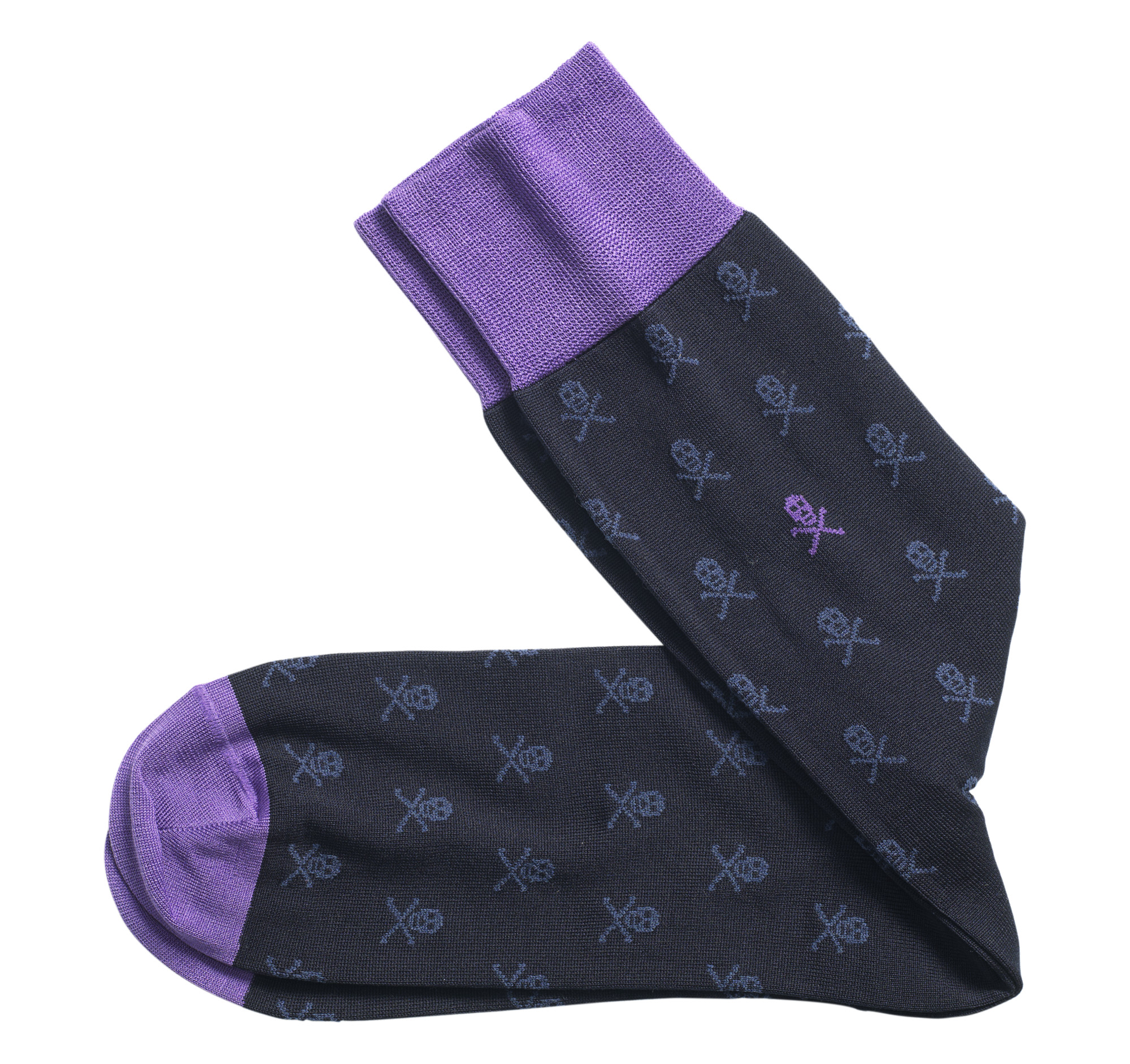 Skull & Crossbones Socks Johnston & Murphy