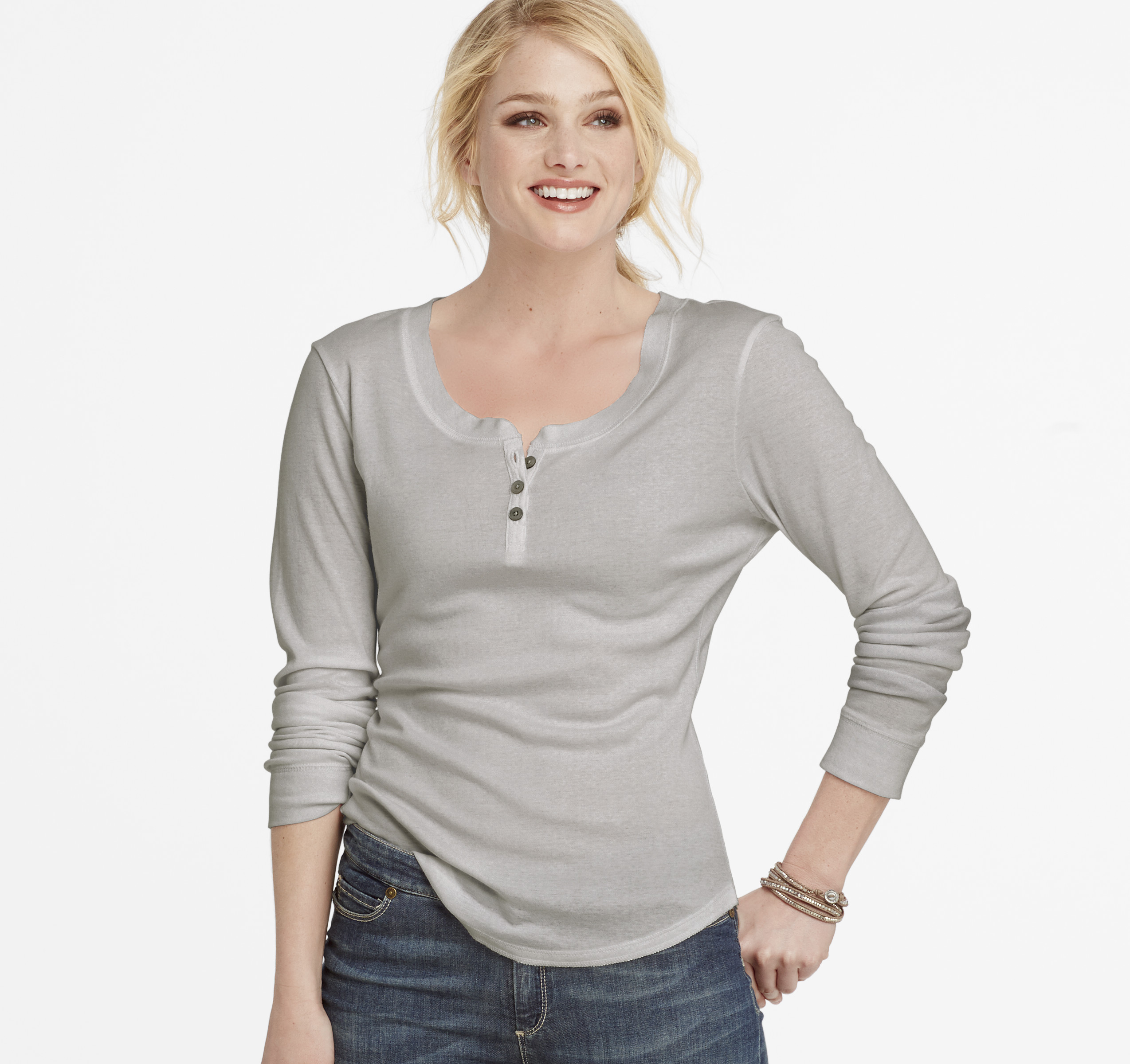 RibKnit Henley Johnston & Murphy