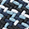 Woven Stretch-Knit Belt - Blue/Navy/White Multi