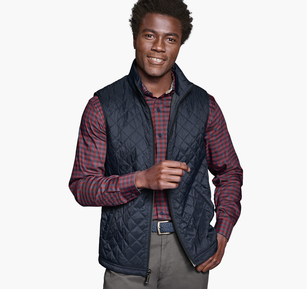 Reversible Quilted Vest image number null