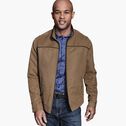 Textured Faux-Suede Jacket image number null