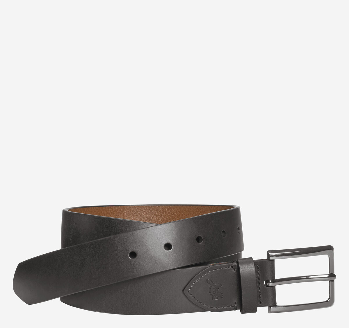 Westmore Flat-Edge Leather Belt image number null