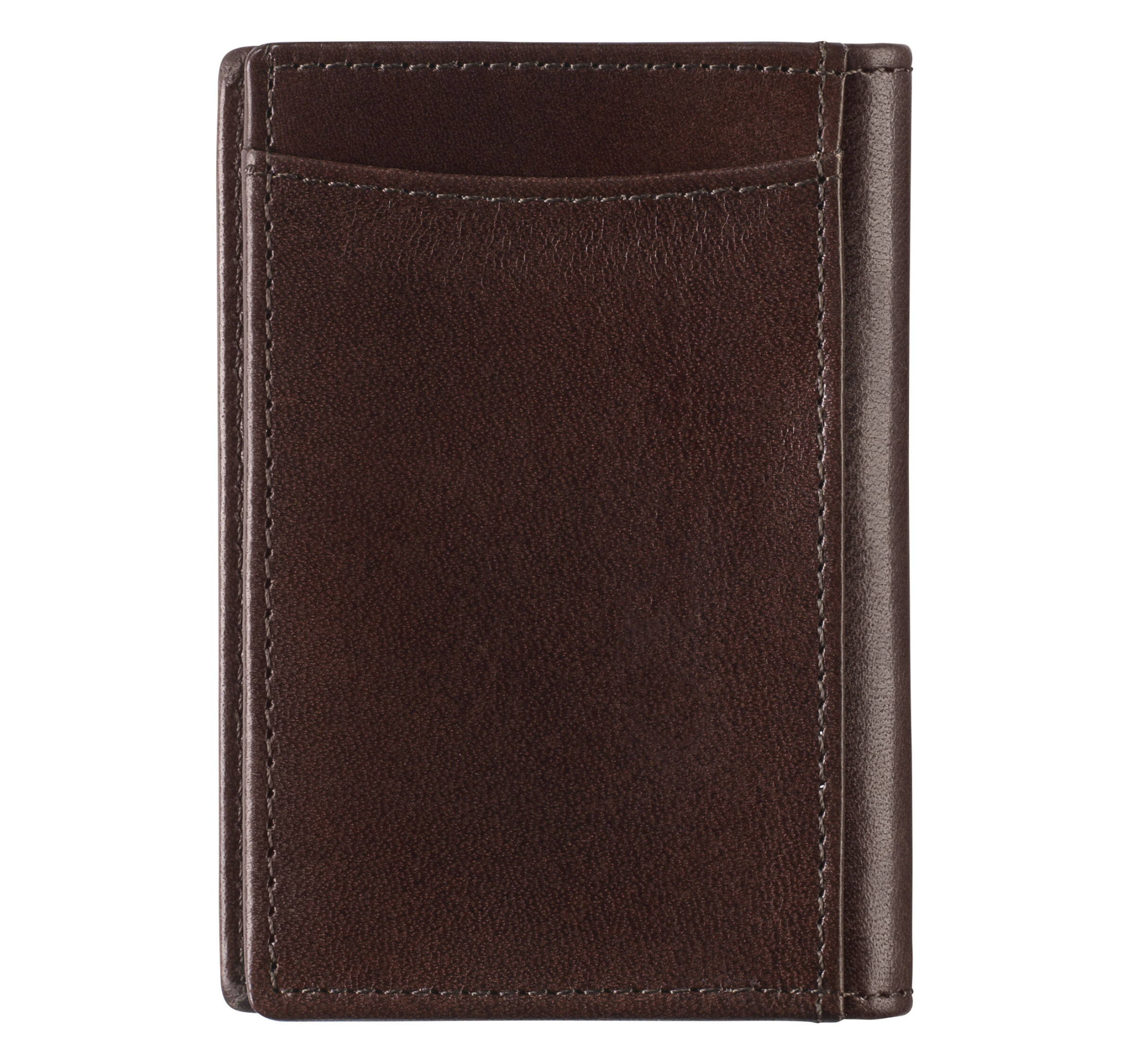 Italian Leather Bifold Card Case