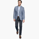 Washed Linen-Blend Blazer image number null