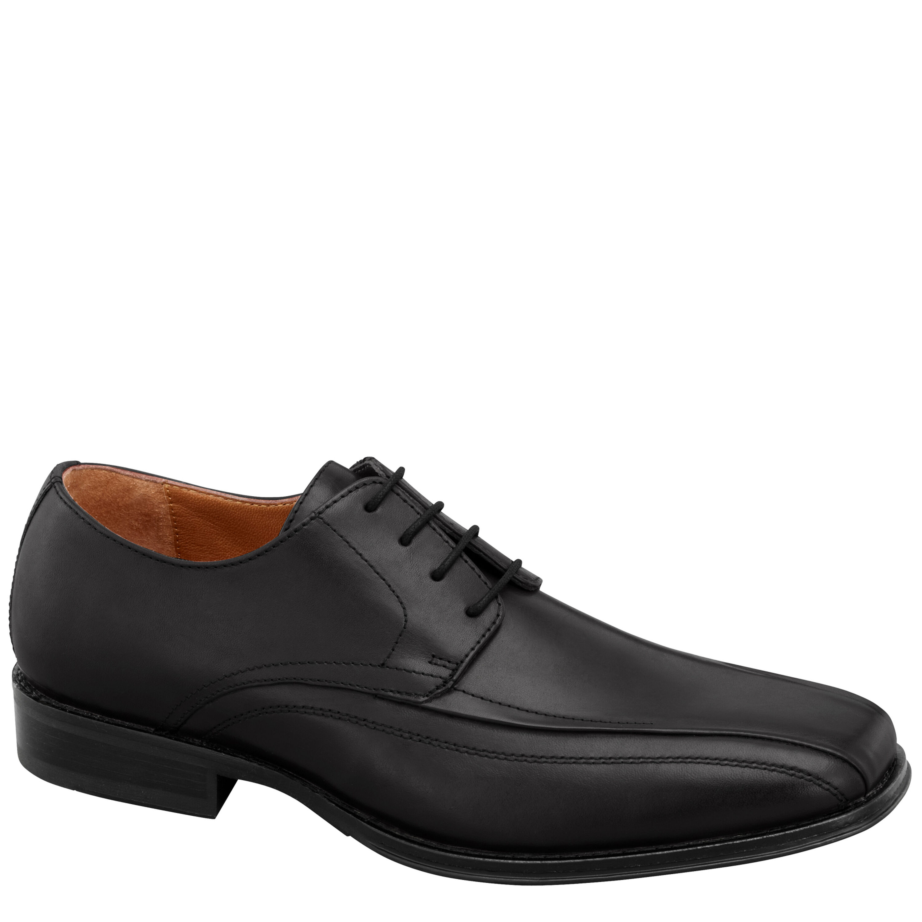 Vintage Men Black Leather Lace Up Shoes By Johnston And Murphy Size 8.5M/Men Des Johnston & Murphy Lace Up Dress Shoes for Men for sale | eBay main image 2