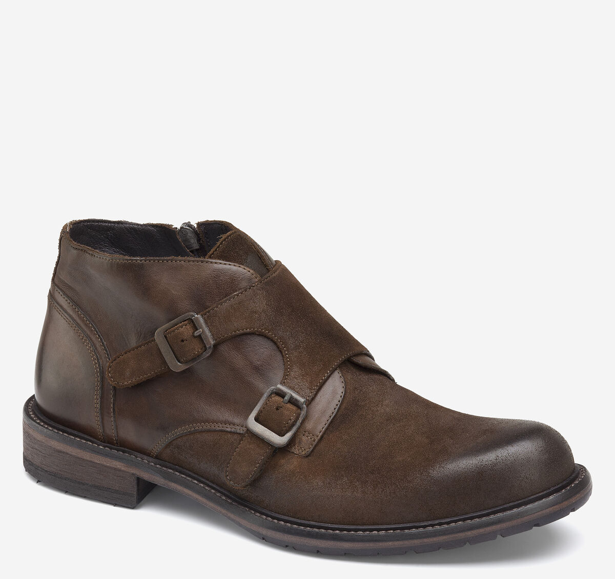 Lofting Double-Buckle Monk Strap Chukka image number null