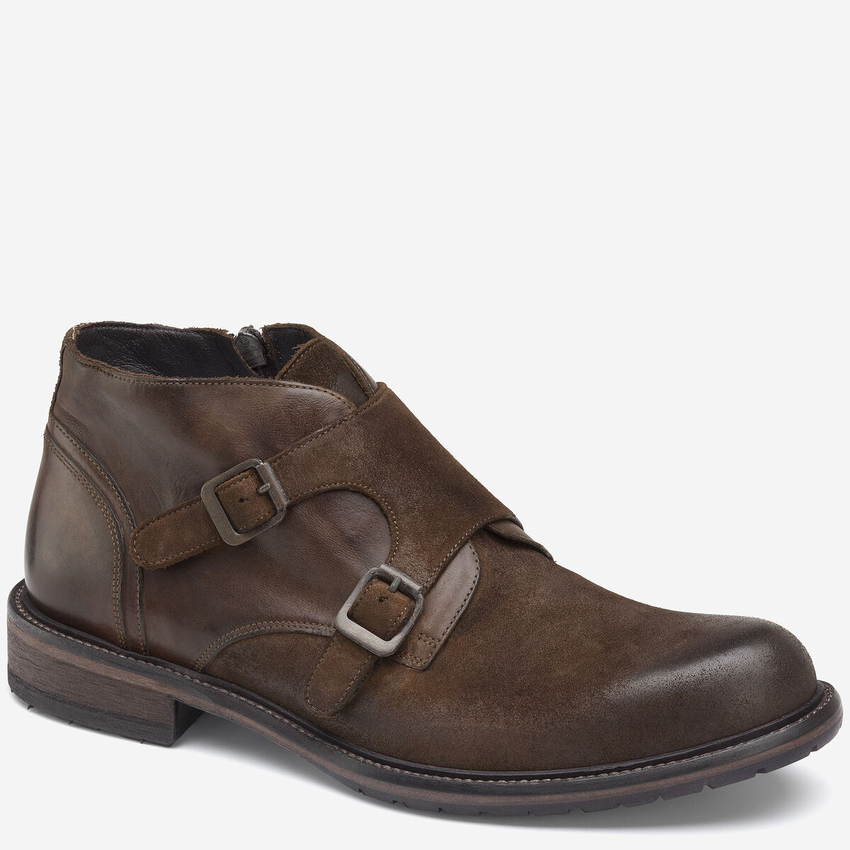 Lofting Double-Buckle Monk Strap Chukka image number null