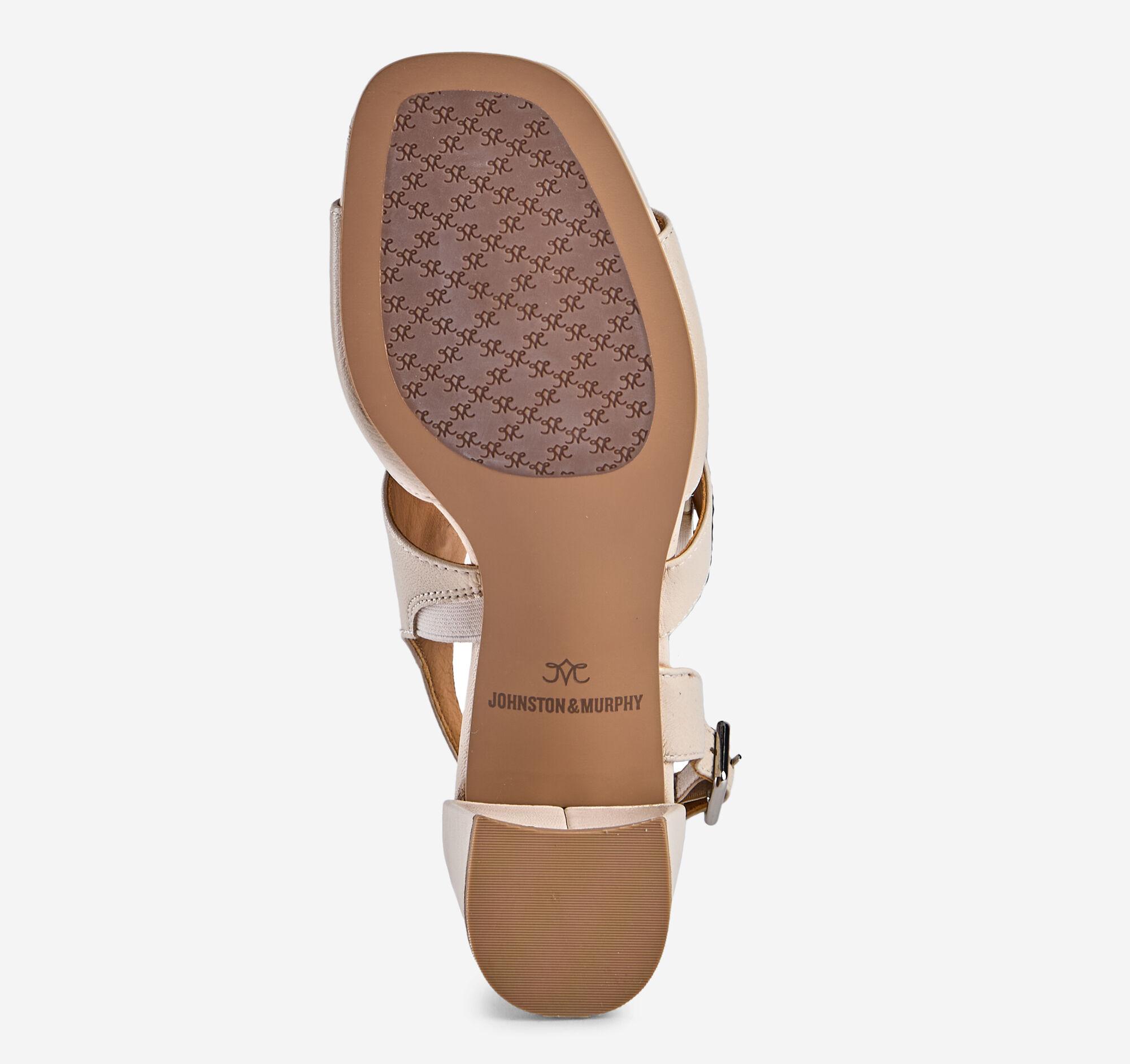 Women's Everly Asymmetrical Sandal in Bone Glove Leather