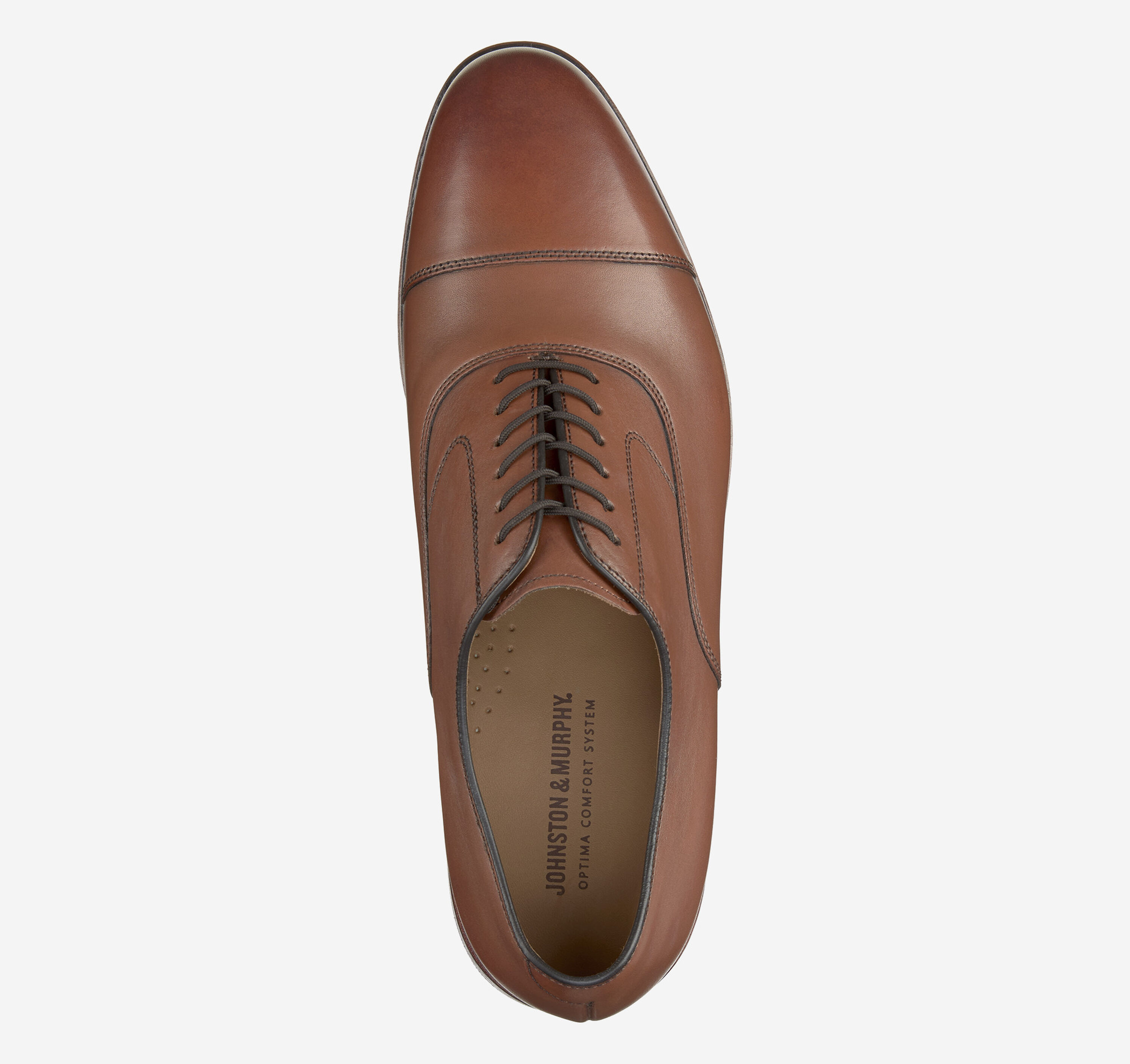Johnston & Murphy Melton Cap Toe - Tan 13