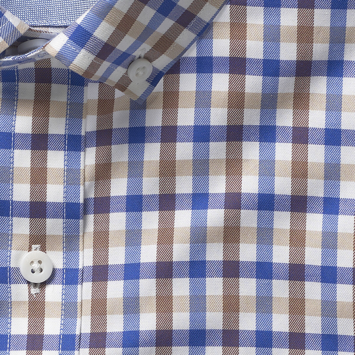 Button-Collar Cotton Shirt image number null