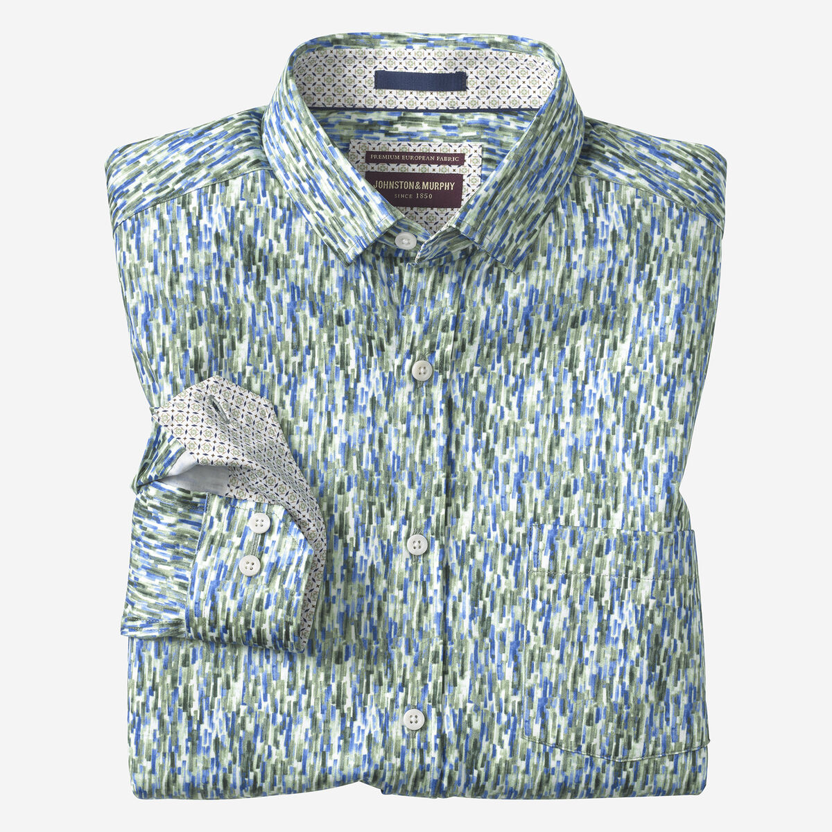 Logan Printed Long-Sleeve Shirt image number null