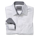Tailored Fit Herringbone Stripe Shirt image number null