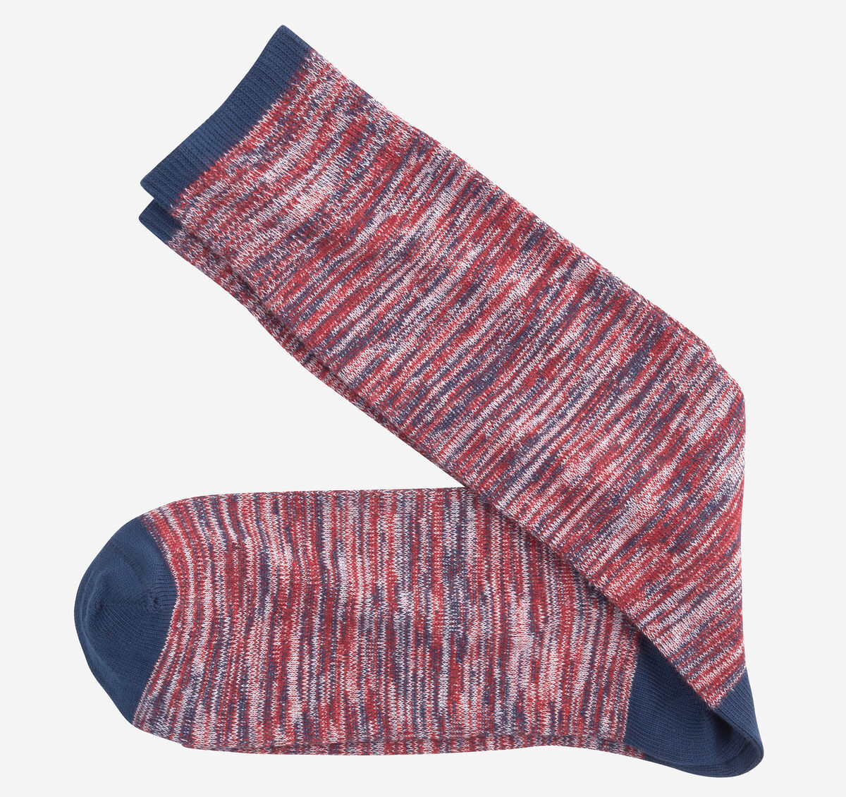 Space Dye Colorblock Socks image number null