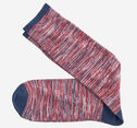 Space Dye Colorblock Socks image number null