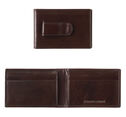 Italian Leather Two-Fold Money Clip Wallet image number null
