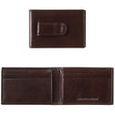 Italian Leather Two-Fold Money Clip Wallet image number null