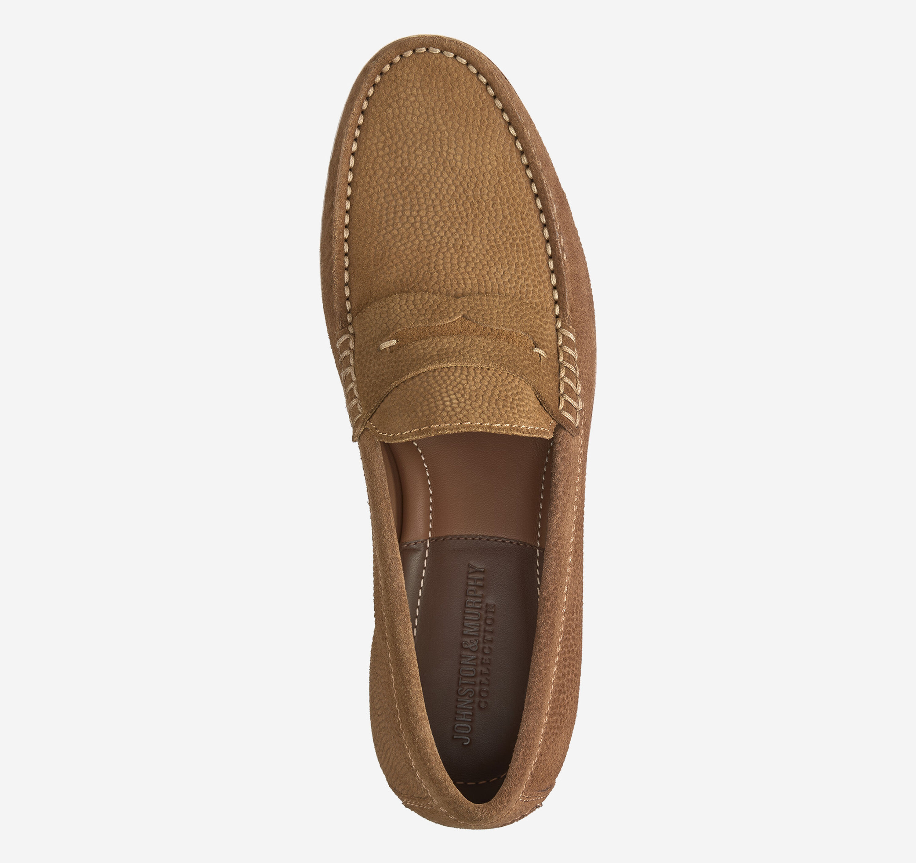 Johnston & Murphy Men Tan  Suede Driving Loafers US Size 12M Johnston & Murphy Driving Moccasins Men main image 2