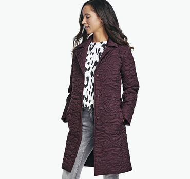 Rose-Quilted Jacket