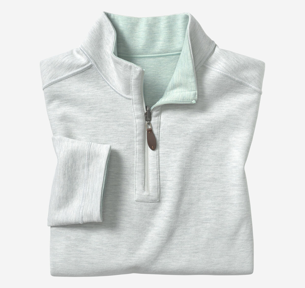 Reversible Solid Quarter-Zip image number null