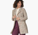 Notched-Collar Coat image number null