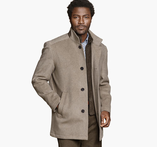 Upton Luxe 175th Anniversary Car Coat - Barley