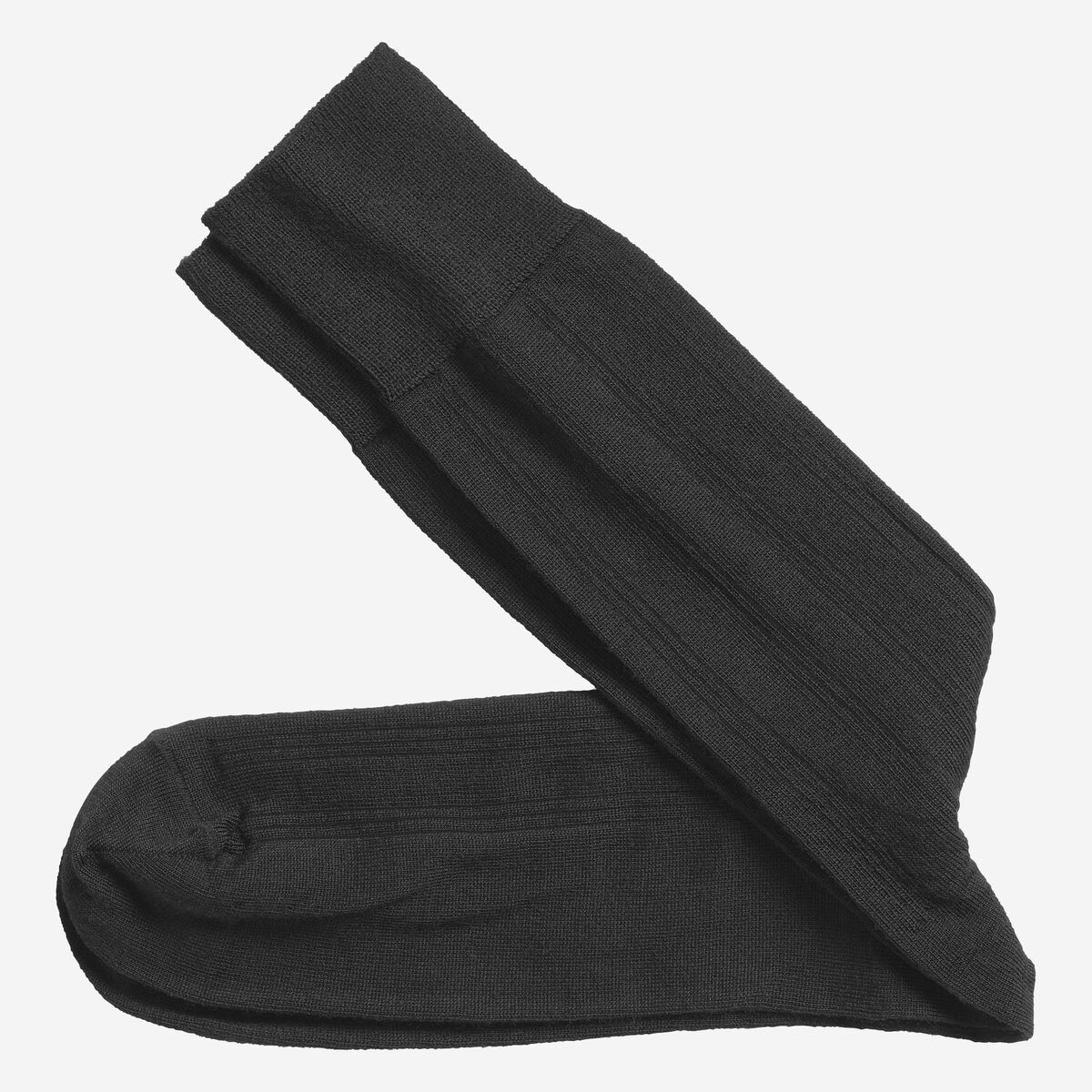 Wool Ribbed Socks image number null