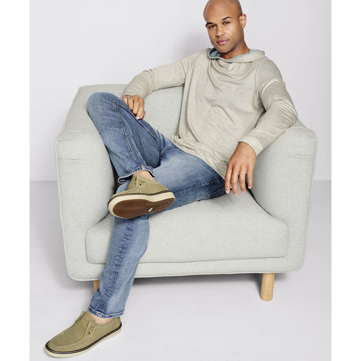 Reversible Knit Hoodie image number null