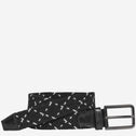 Woven Stretch-Knit Belt image number null