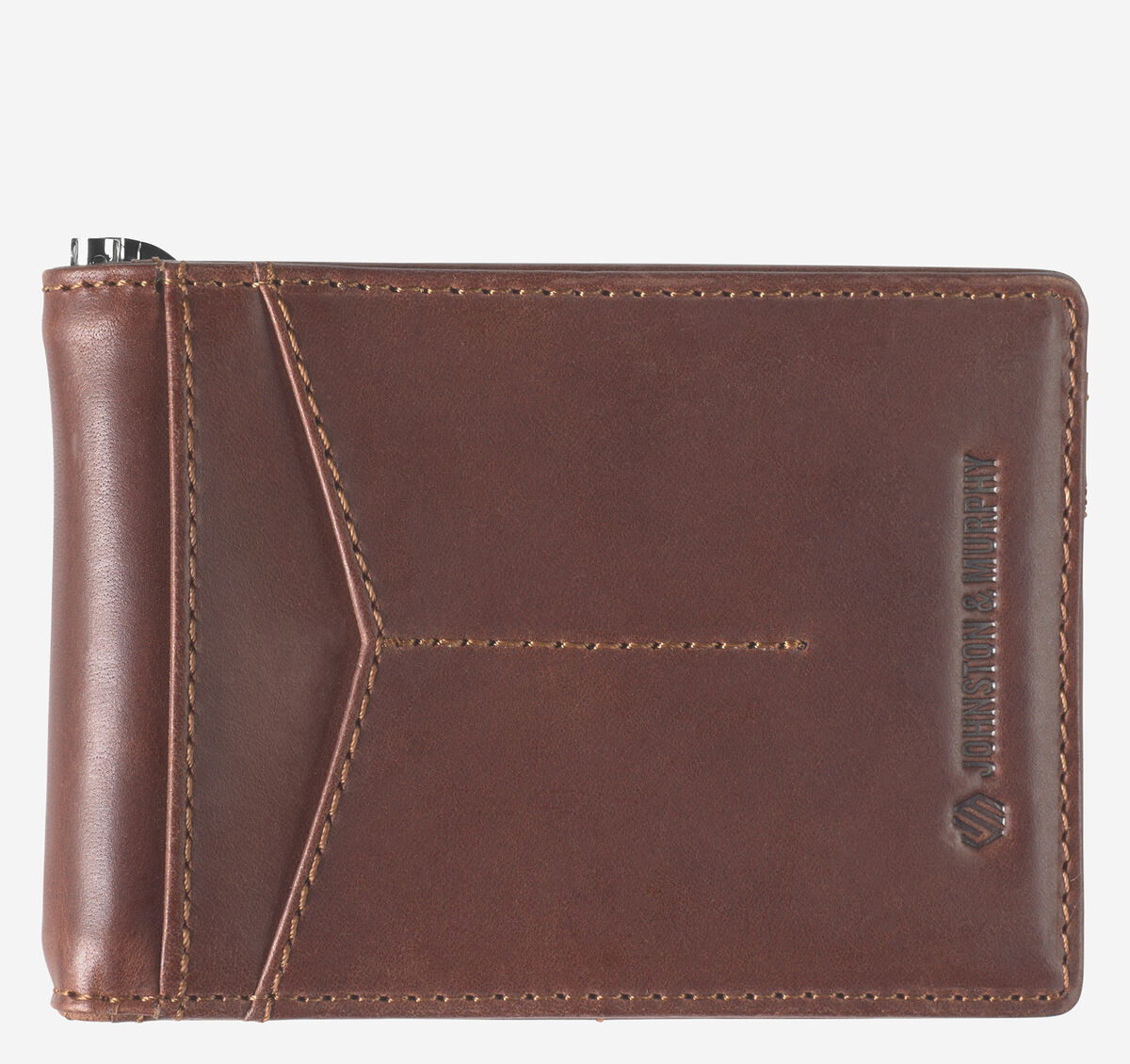 Grant Bifold Money-Clip Wallet image number null