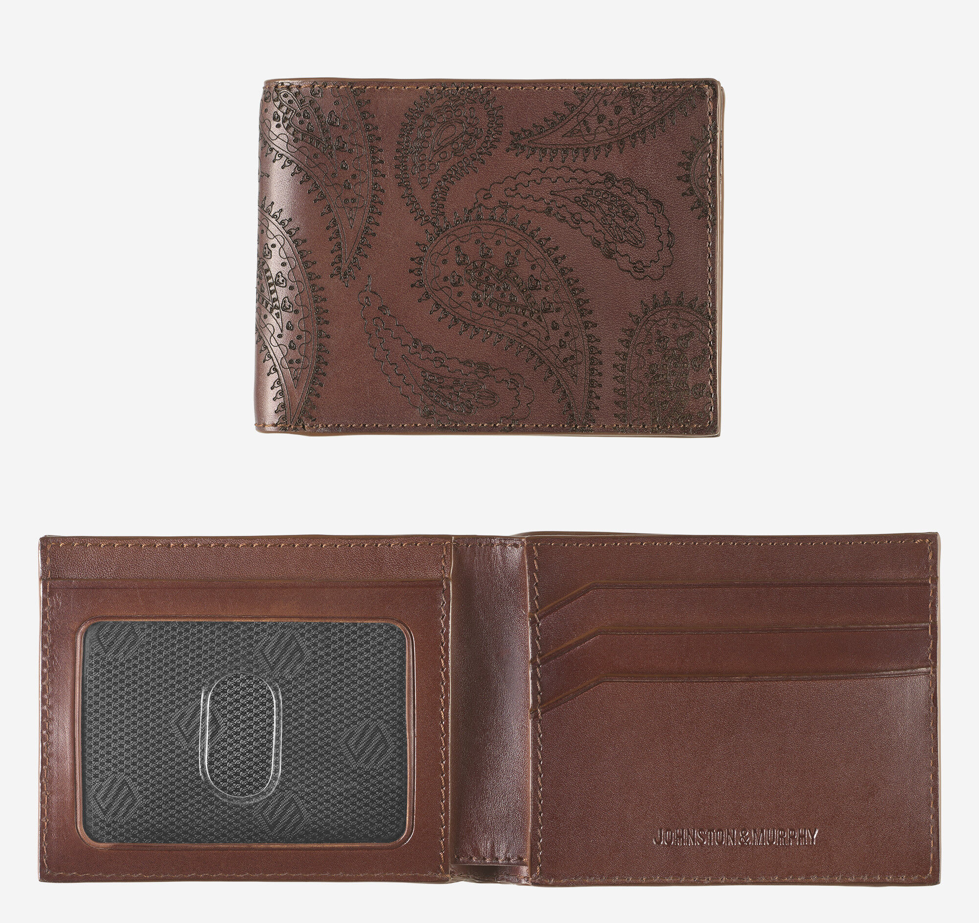 Men's Dress Paisley Billfold Wallet | Johnston & Murphy