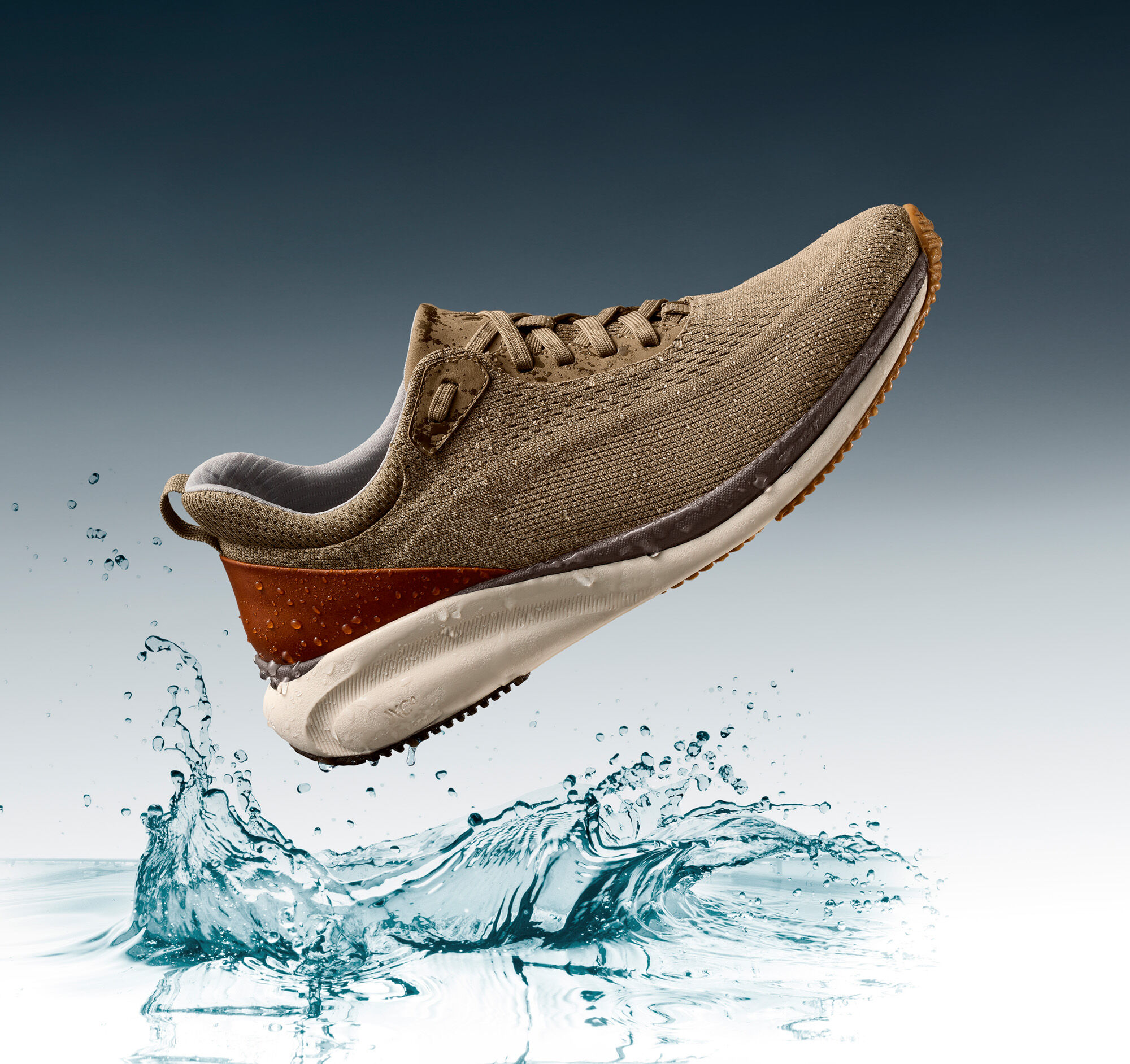 Men's XC4® TR4-Sport Hybrid in Taupe Waterproof Knit | Johnston