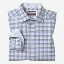 Linen-Blend Dress Shirt image number null