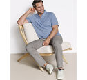 Finn Ribbed Zip Polo image number null