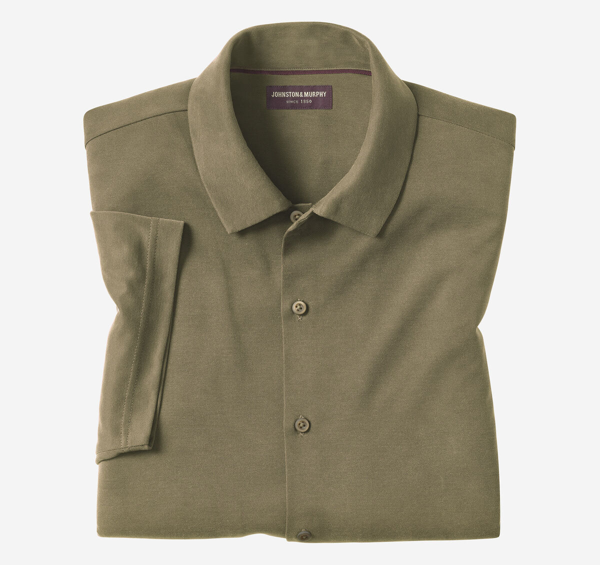 Vintage Birdseye Button-Front Shirt image number null