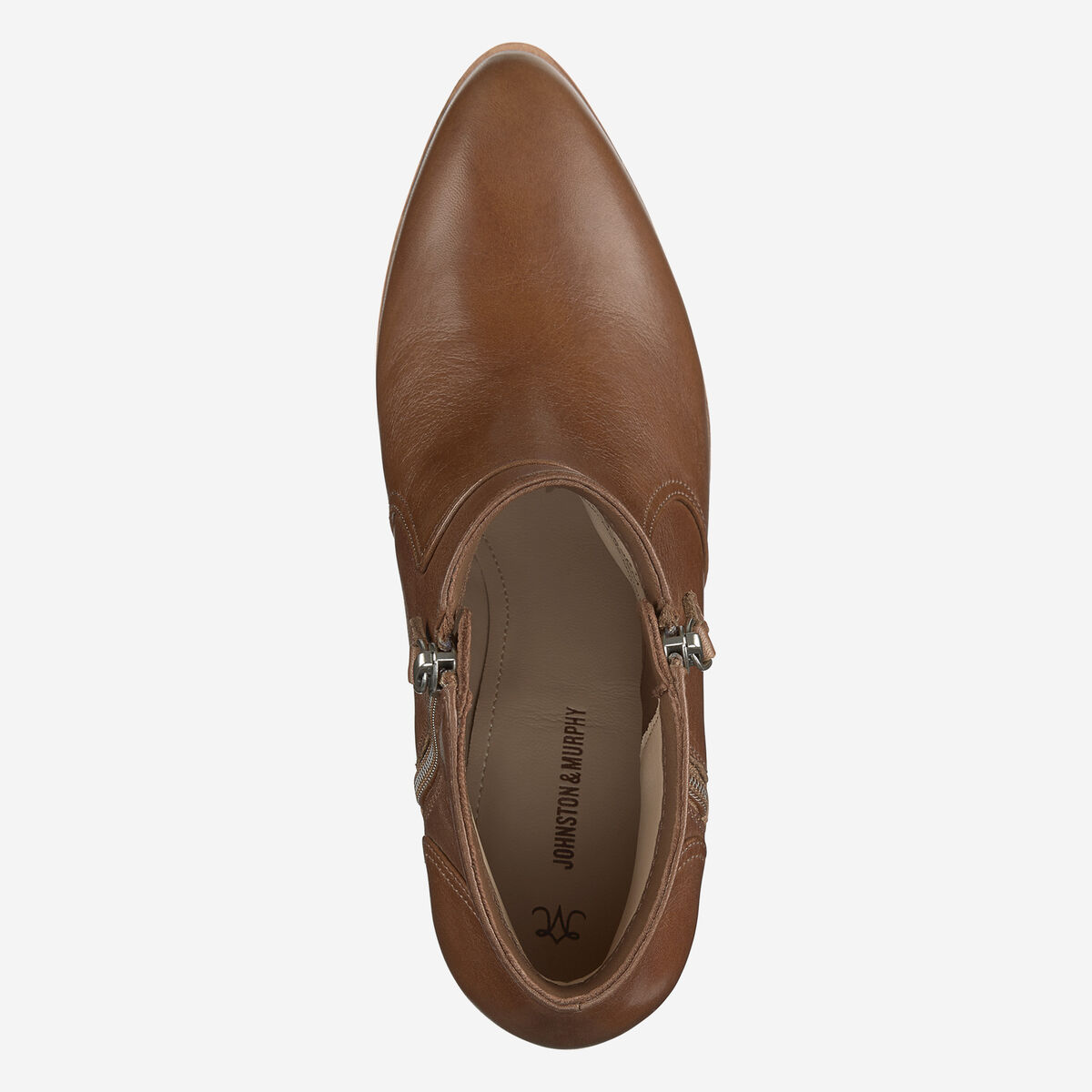 Trista Double-Zip Bootie image number null