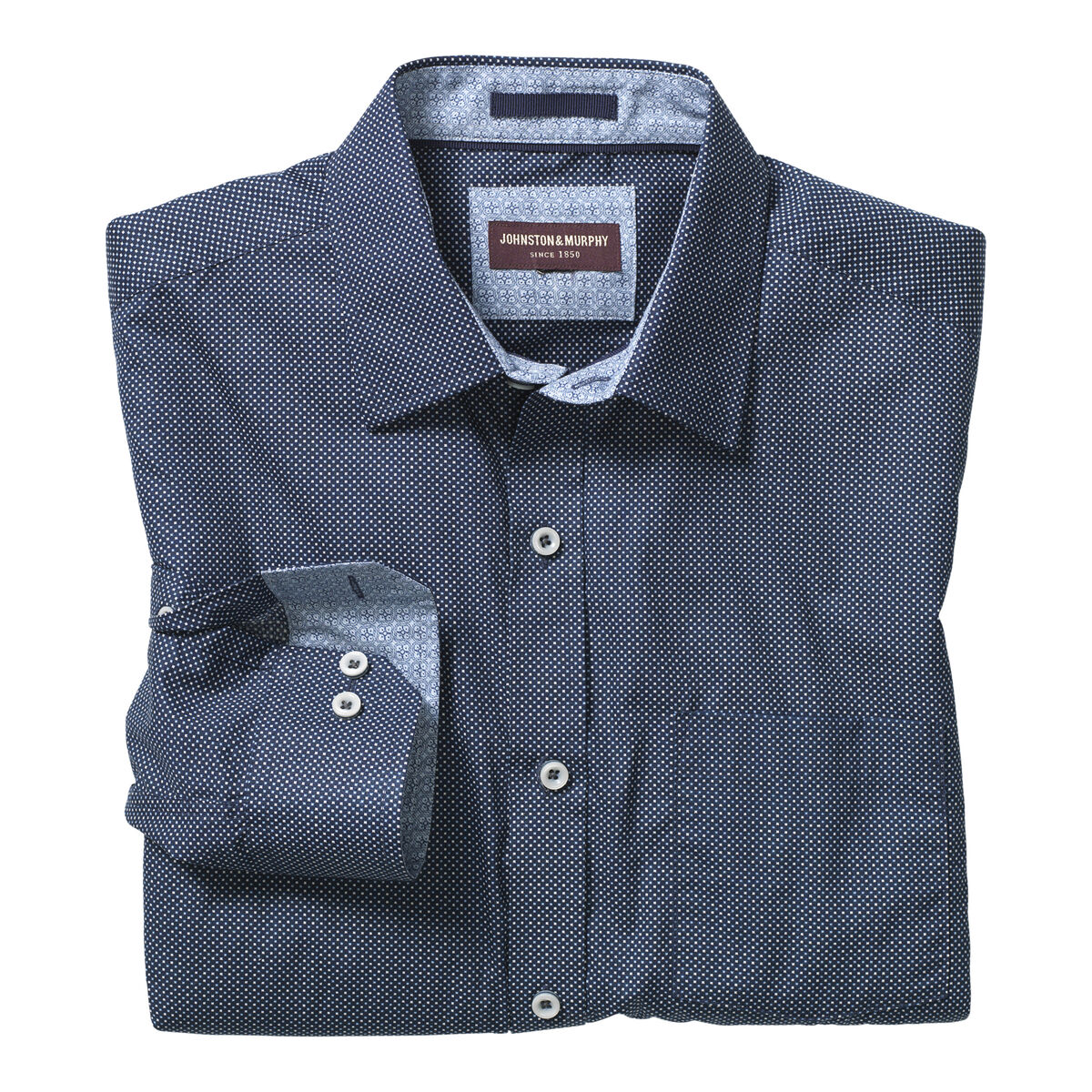 Micro Square Print Shirt image number null