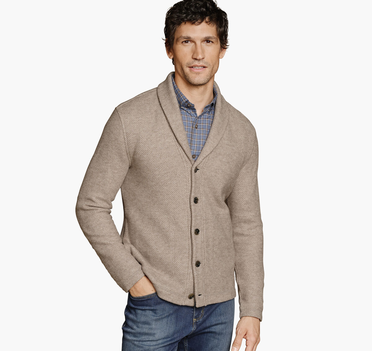 Shawl Cardigan image number null