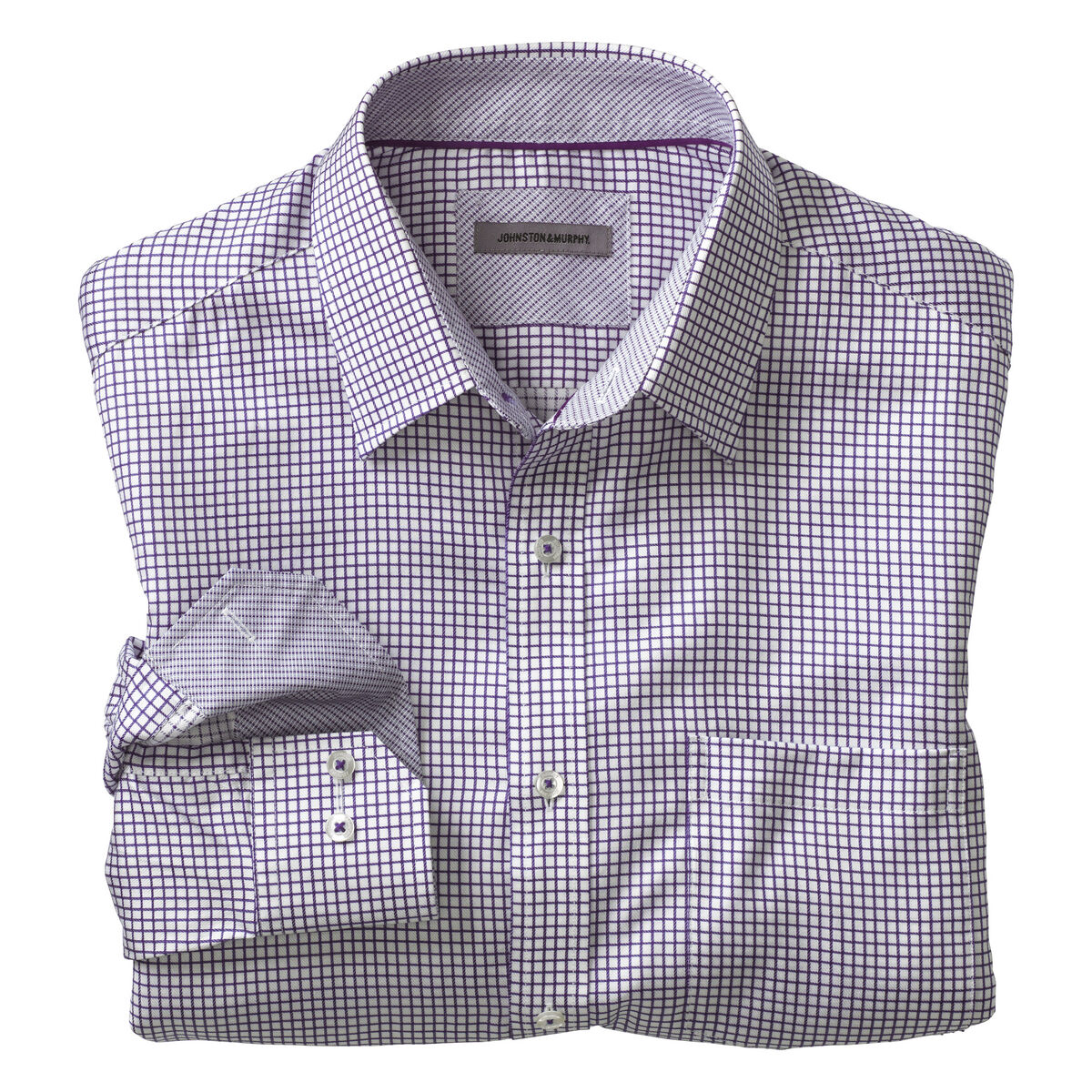 Tailored Fit Convertible-Cuff Shirt image number null
