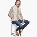 Quilted Knit Vest image number null