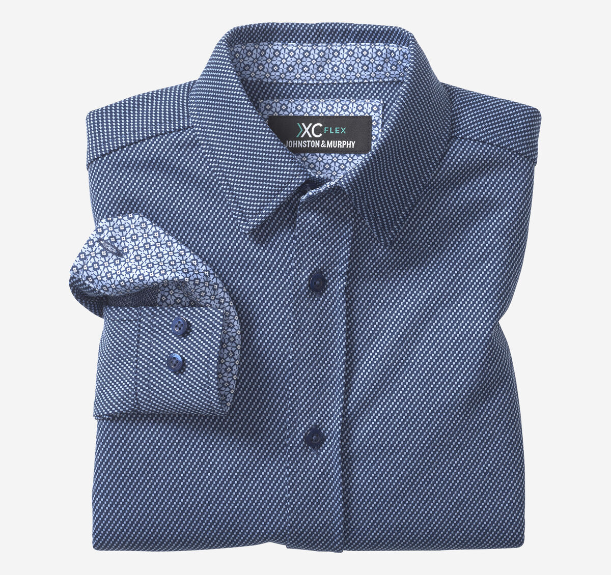 Boys XC Flex&reg; Stretch Long-Sleeve Shirt image number null