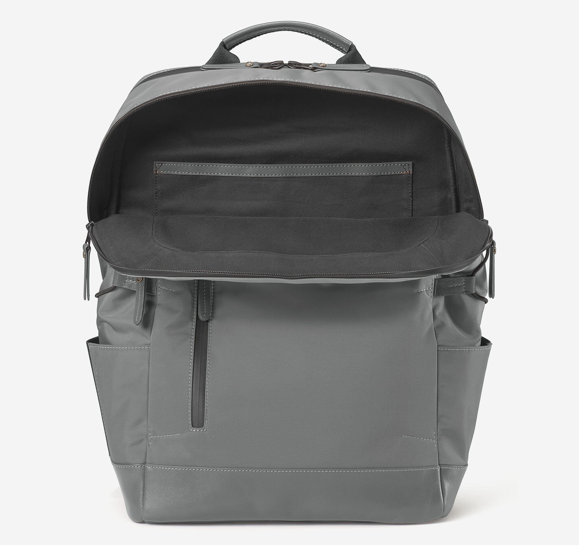 Men's Hudson Waterproof Backpack in Charcoal | Johnston & Murphy