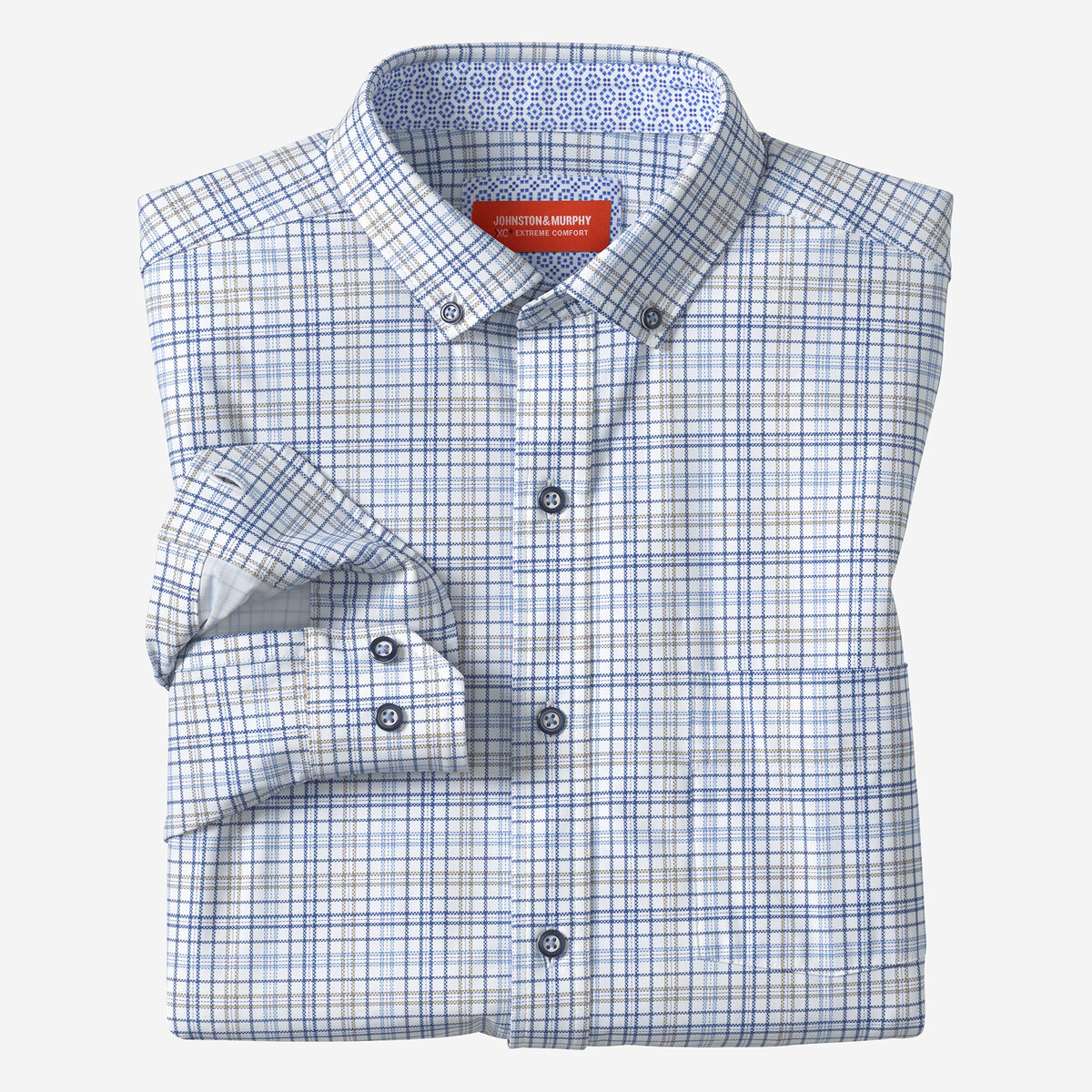 XC+&trade; Motion Long-Sleeve Sport Knit Shirt image number null