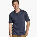 Gavin Zip Jacquard Polo image number null