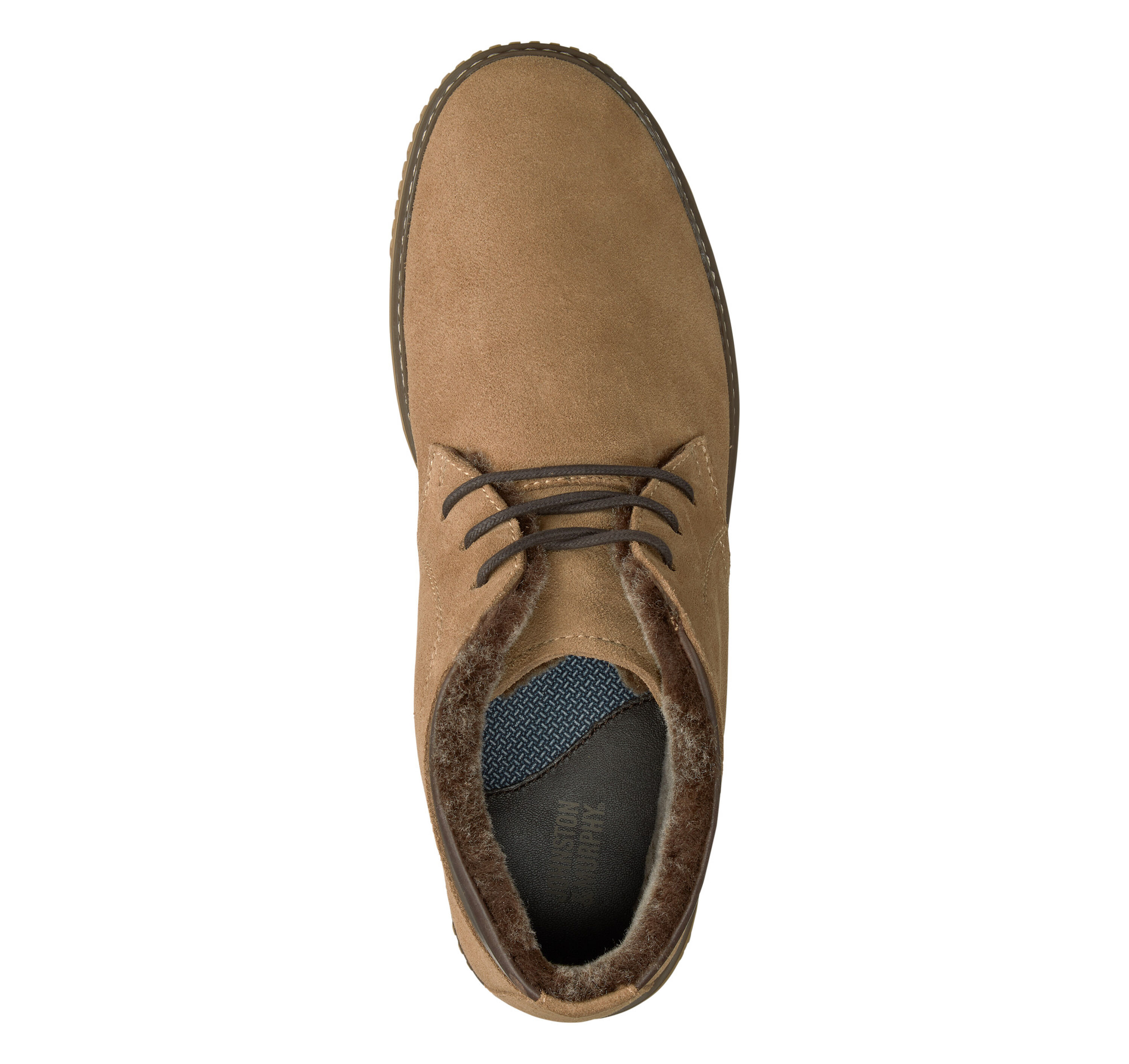 Johnston & Murphy Wallace Genuine Shearling Chukka Boot US 11 Brown Lace Up Boot Men main image 2