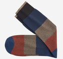 Chevron Colorblock Socks image number null