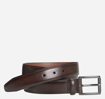 Shadow-Edged Leather Belt