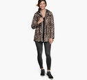 Animal-Print Soft Shell Jacket image number null